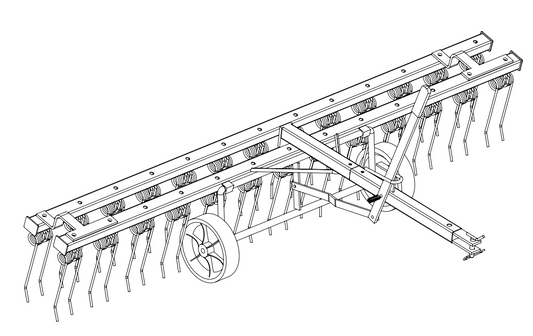 Luxus dobbelt rive til 160 cm riven